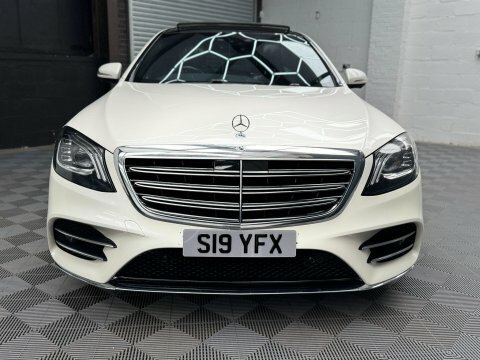 Mercedes-Benz S Class 2.9 S350ld Amg White #3