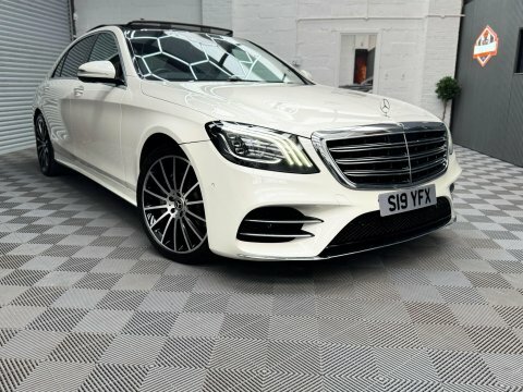 Mercedes-Benz S Class 2.9 S350ld Amg White #2