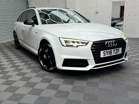 Audi A4 2.0 Tdi Black White #6