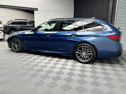 BMW 5 Series 2.0 530E 12Kwh M Sport Touring Steptronic Euro 6 NC21SNU Blue #5