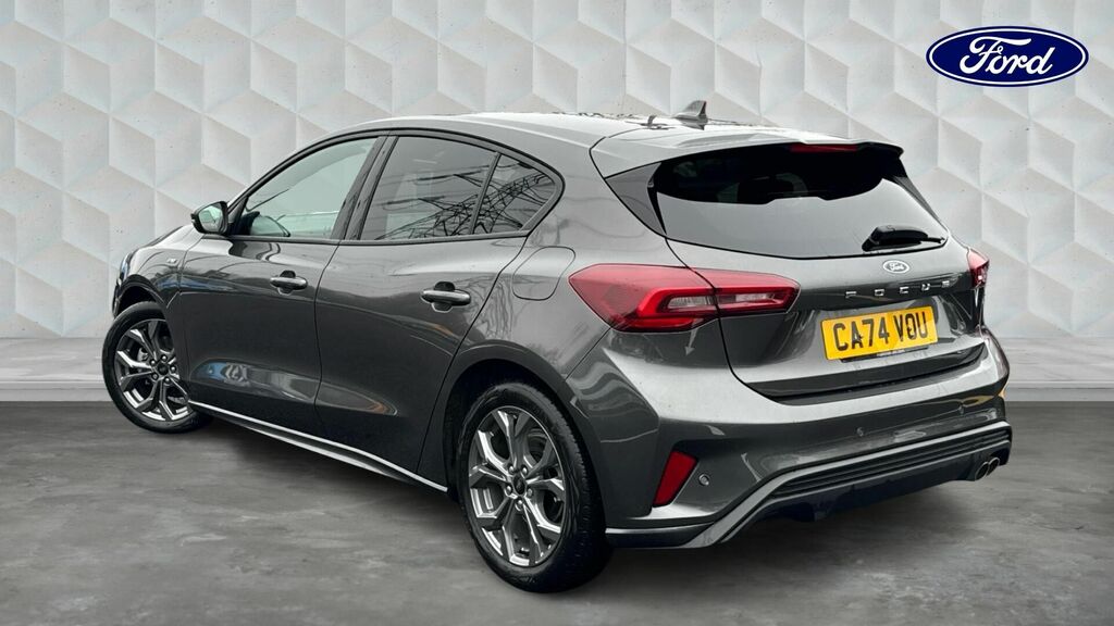 Ford Focus 1.0T Ecoboost Mhev St-line Euro 6 5-Door CA74VOU Grey #3