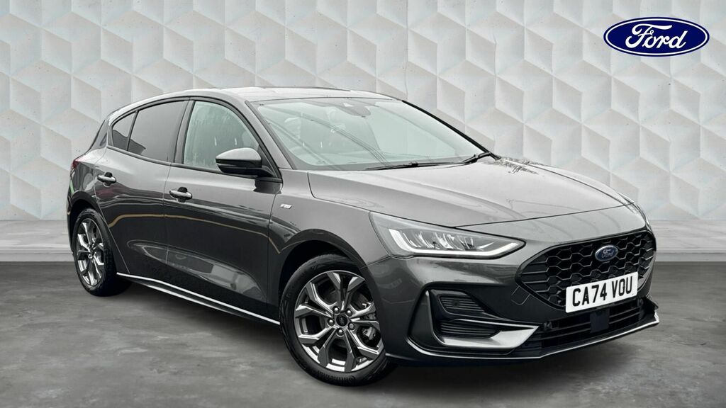 Ford Focus 1.0T Ecoboost Mhev St-line Euro 6 5-Door CA74VOU Grey