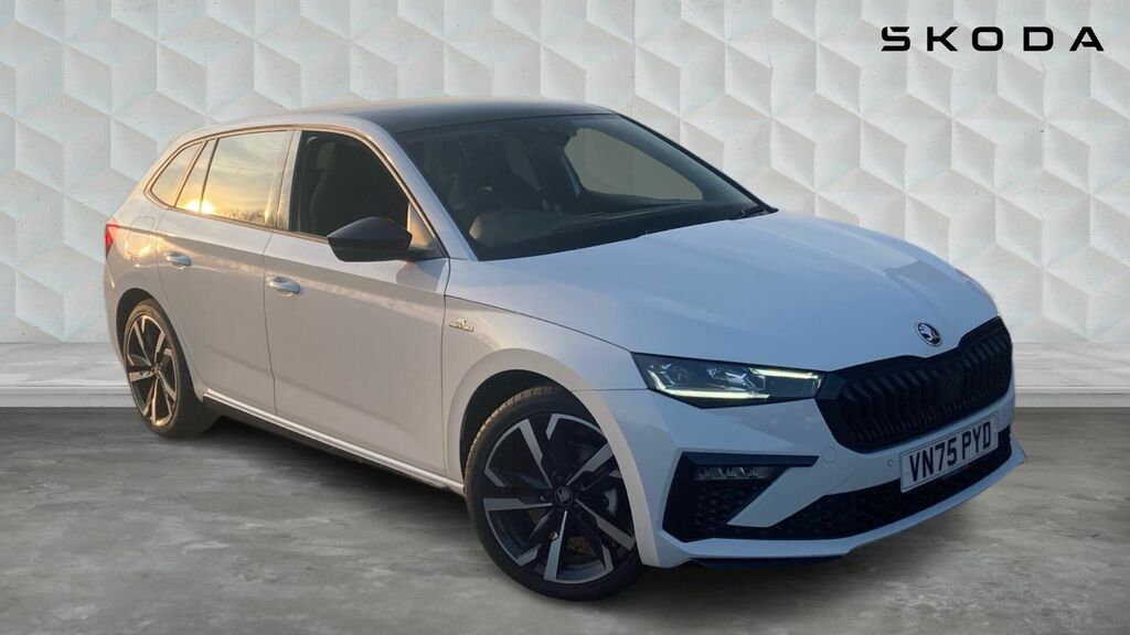 Skoda Scala 1.0 Tsi Monte Carlo Edition Euro 6 5-Door White
