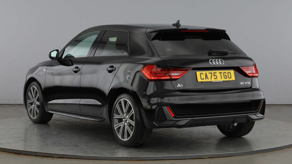 Audi A1 1.0 Tfsi 30 S Line Sportback S Tronic Euro 6 5-Doo CA75TGO Black #3