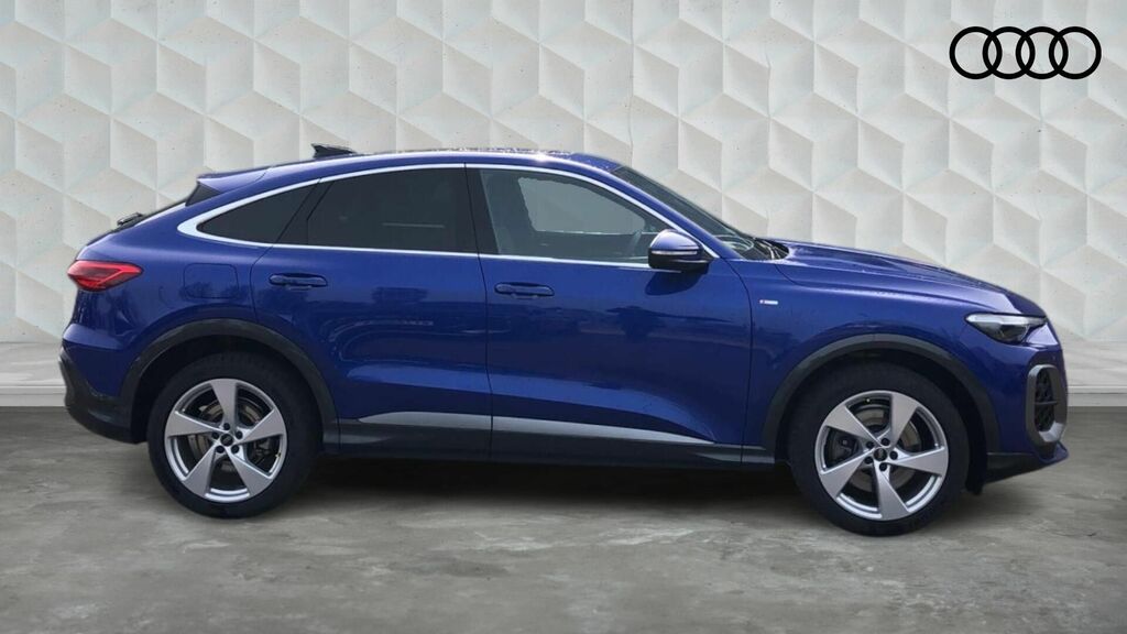 Audi Q5 2.0 Tdi S Line Sportback S Tronic Quattro Euro 6 5 VK75WTD Blue #4