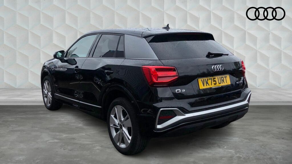 Audi Q2 1.0 Tfsi 30 S Line Euro 6 5-Door VK75URT Black #3