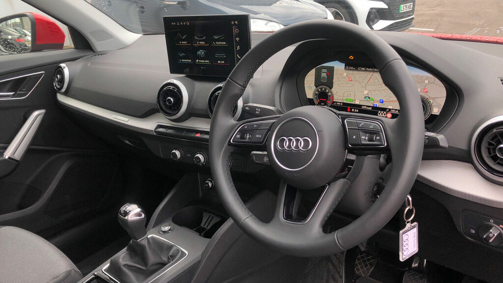 Audi Q2 1.0 Tfsi 30 Sport Euro 6 5-Door VN75BCF Red #6