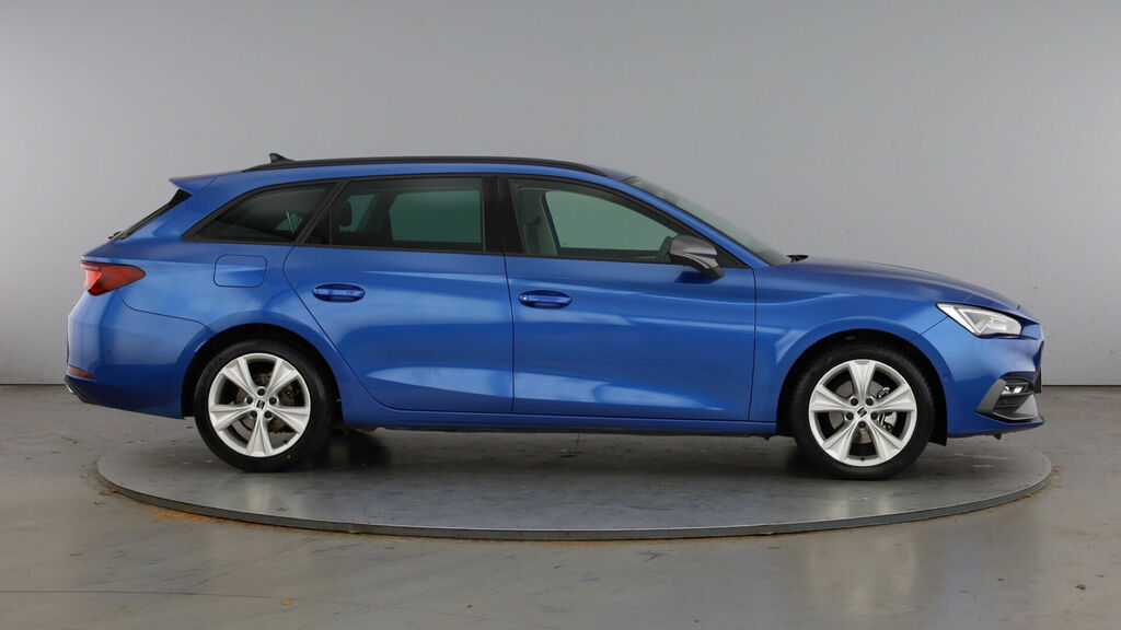 Seat Leon 1.0 Etsi Mhev Fr Dsg Euro 6 5-Door WM25XPO Blue #4