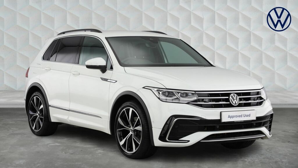 Volkswagen Tiguan 2.0 Tdi R-line Dsg Euro 6 5-Door White