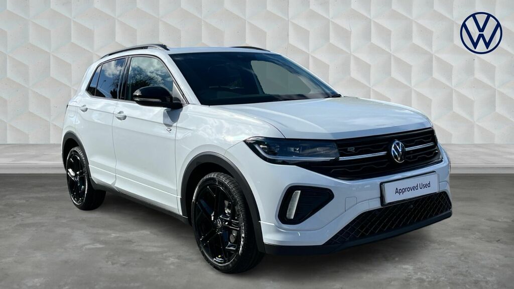 Volkswagen T-Cross 1.0 Tsi Black Edition Euro 6 5-Door White