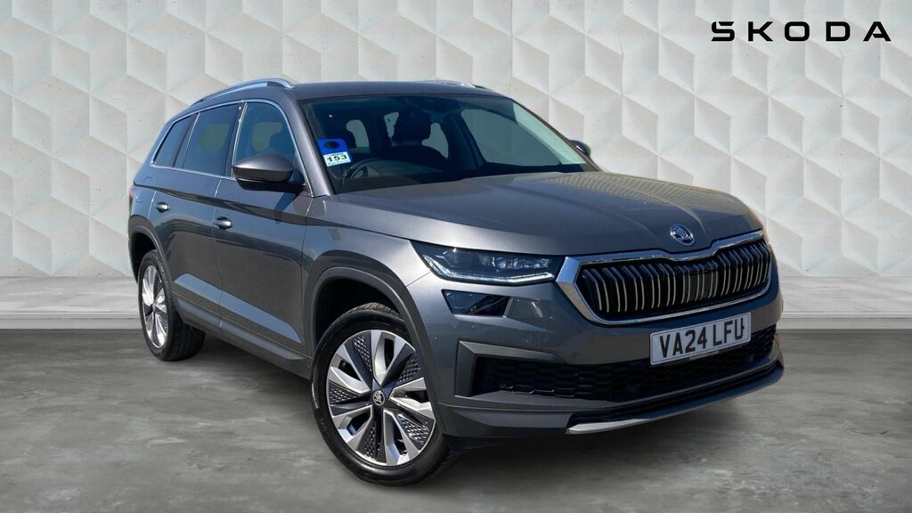 Skoda Kodiaq Tsi Act Se L Executive Dsg Euro 6 5-Door 7 Seat Grey