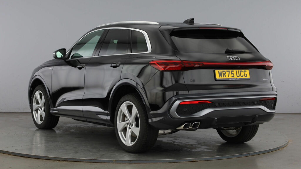 Audi Q5 2.0 Tdi S Line S Tronic Quattro Euro 6 5-Door WR75UCG Black #3