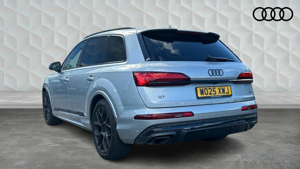 Audi Q7 3.0 Tdi V6 Black Edition Tiptronic Quattro Euro 6 WO25XWJ Silver #3