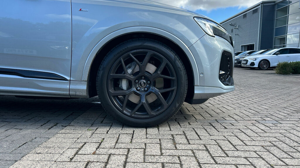 Audi Q7 3.0 Tdi V6 Black Edition Tiptronic Quattro Euro 6 WO25XWJ Silver #5