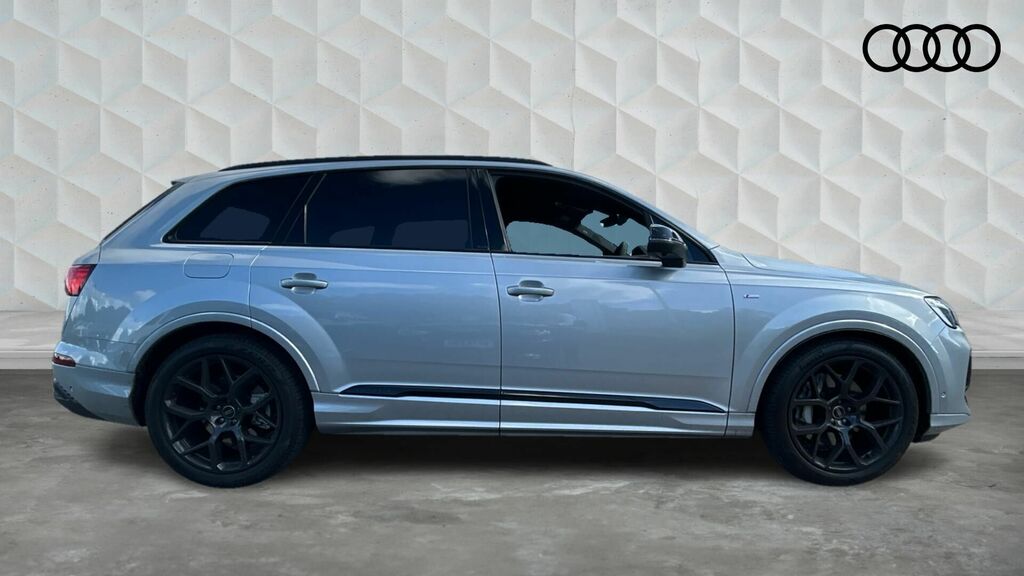 Audi Q7 3.0 Tdi V6 Black Edition Tiptronic Quattro Euro 6 WO25XWJ Silver #4