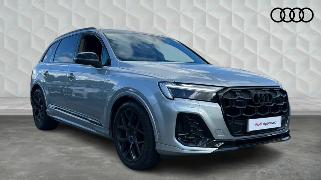 Audi Q7 3.0 Tdi V6 Black Edition Tiptronic Quattro Euro 6 Silver