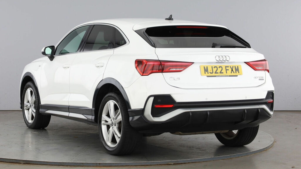 Audi Q3 2.0 Tfsi 40 S Line Sportback S Tronic Quattro Euro MJ22FXM White #3