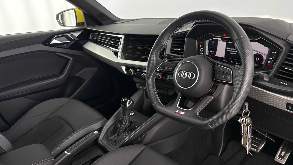 Audi A1 1.0 Tfsi 30 S Line Sportback S Tronic Euro 6 5-Doo DX23XLA Yellow #6
