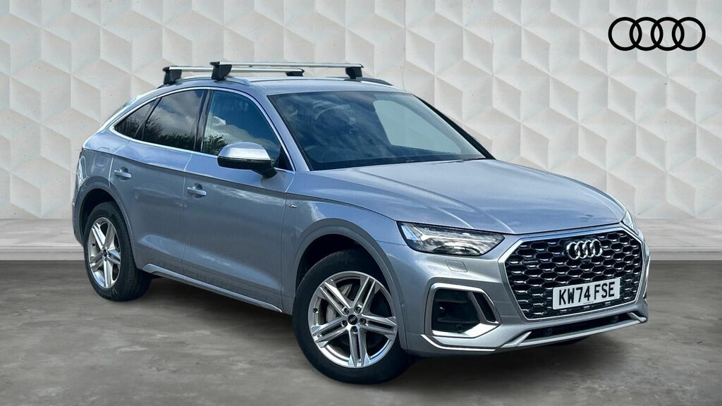 Audi Q5 2.0 Tfsie 50 S Line Sportback S Tronic Quattro Eur Silver