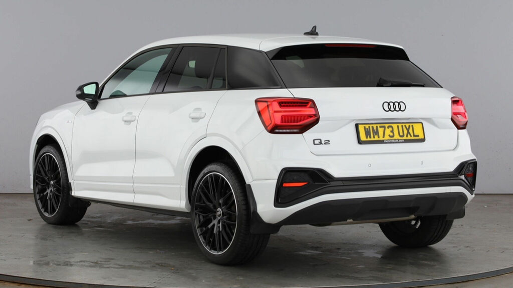 Audi Q2 1.0 Tfsi 30 Black Edition Euro 6 5-Door White #3