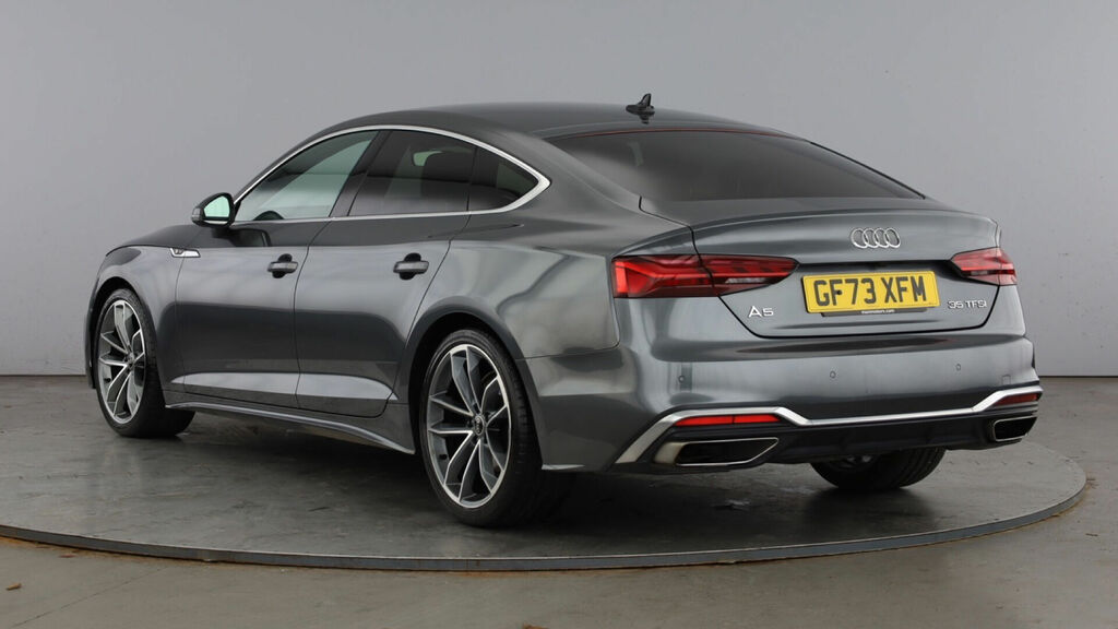 Audi A5 2.0 Tfsi 35 S Line Sportback S Tronic Euro 6 5-Doo GF73XFM Grey #3