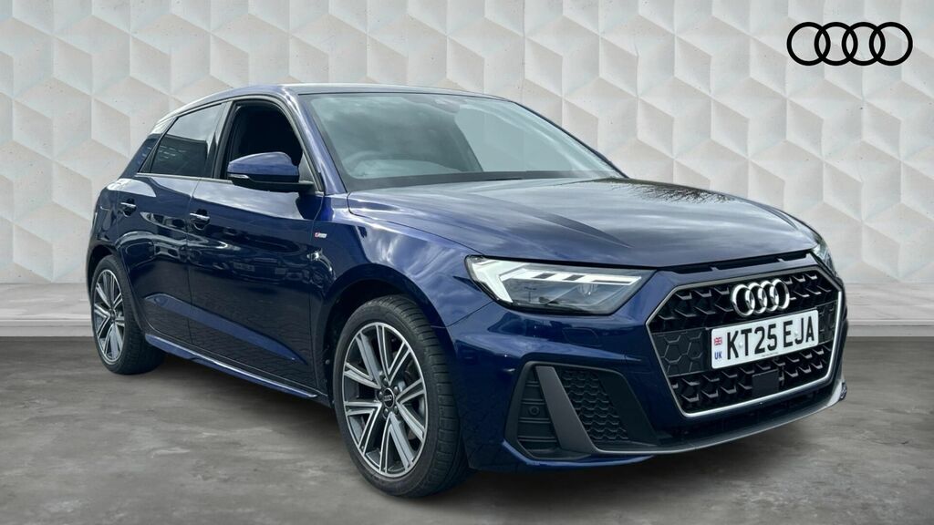 Audi A1 1.0 Tfsi 30 S Line Sportback S Tronic Euro 6 5-Doo Blue