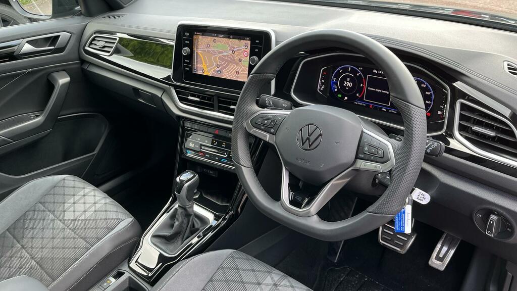 Volkswagen T-Roc 2.0 Tdi R-line Dsg Euro 6 5-Door KW25ZWA Black #5
