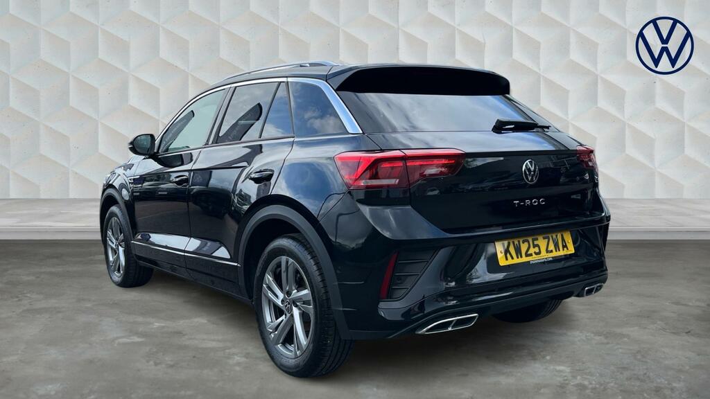 Volkswagen T-Roc 2.0 Tdi R-line Dsg Euro 6 5-Door KW25ZWA Black #2