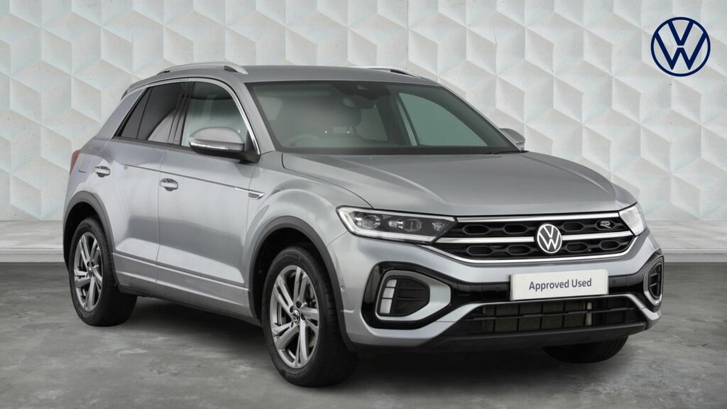Volkswagen T-Roc Tsi R-line Euro 6 5-Door Silver
