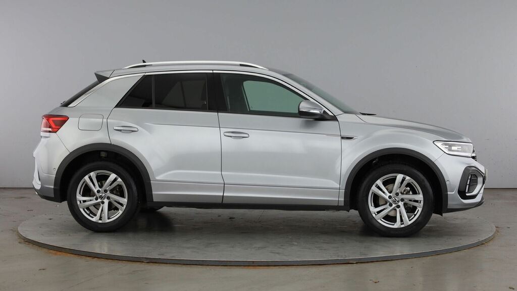 Volkswagen T-Roc Tsi R-line Euro 6 5-Door GD25OOV Silver #4