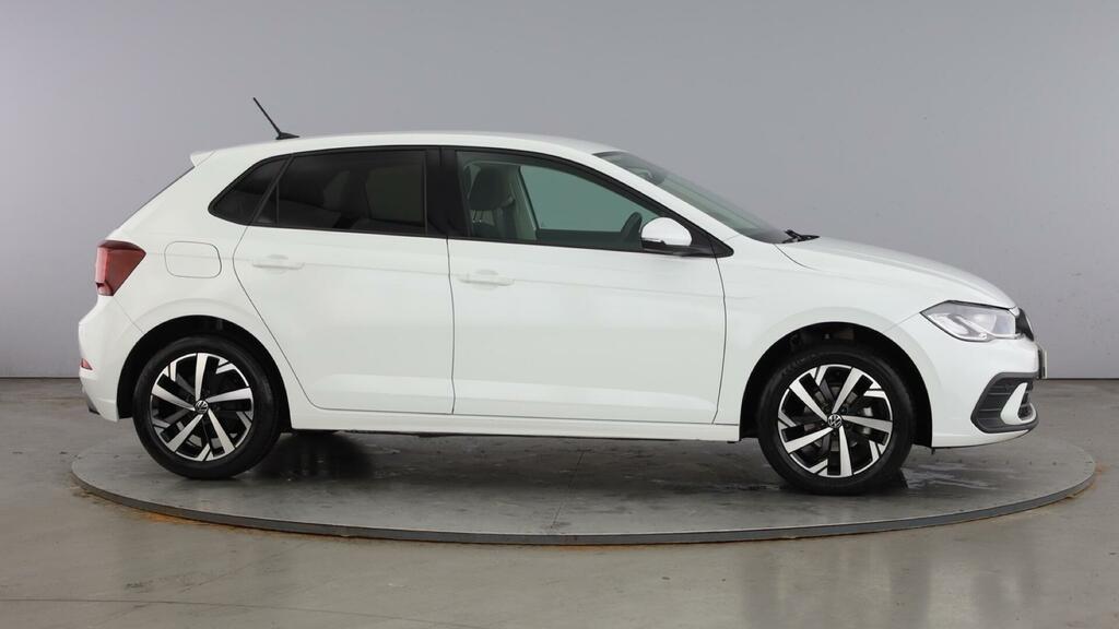 Volkswagen Polo 1.0 Tsi Match Euro 6 5-Door WR75GRK White #3