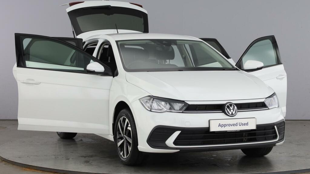 Volkswagen Polo 1.0 Tsi Match Euro 6 5-Door WR75GRK White #5