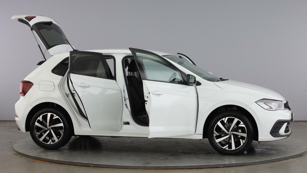 Volkswagen Polo 1.0 Tsi Match Euro 6 5-Door WR75GRK White #6