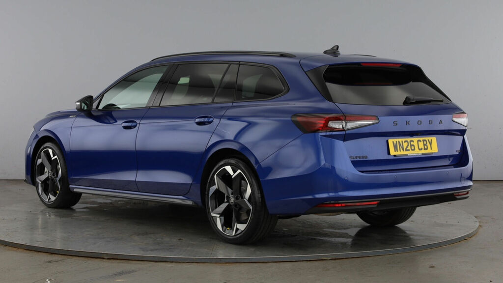 Skoda Superb 2.0 Tdi Sportline Dsg 4Wd Euro 6 5-Door Blue #3