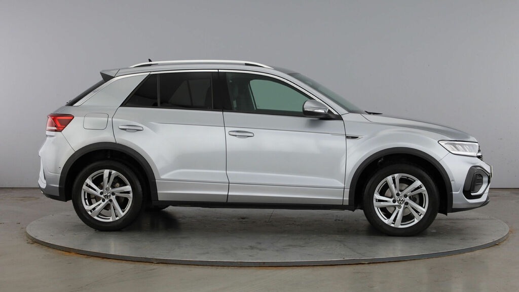 Volkswagen T-Roc Tsi R-line Euro 6 5-Door CA24VTJ Silver #4