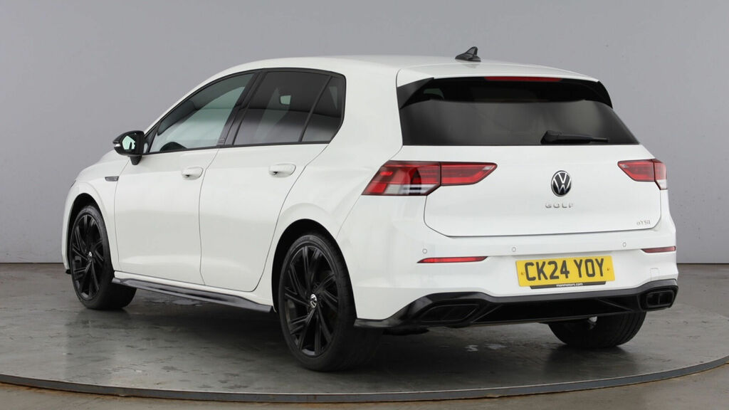 Volkswagen Golf Etsi Mhev Black Edition Dsg Euro 6 5-Door CK24YOY White #3