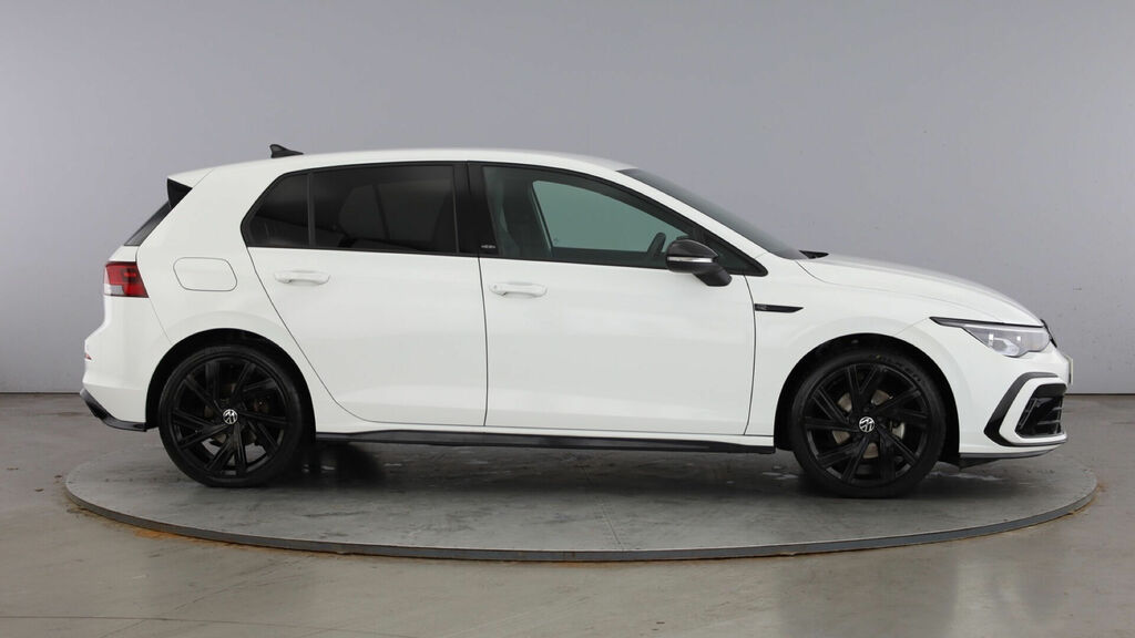 Volkswagen Golf Etsi Mhev Black Edition Dsg Euro 6 5-Door CK24YOY White #4