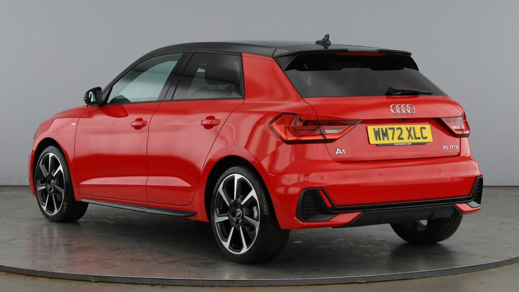 Audi A1 Tfsi 35 Black Edition Sportback S Tronic Euro 6 5- WM72XLC Red #3