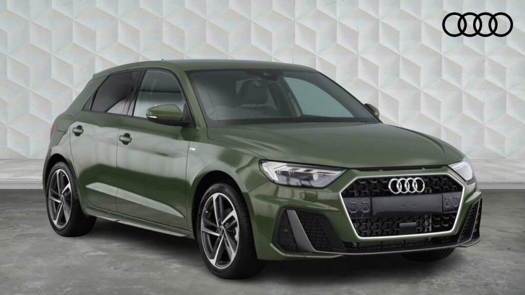 Audi A1 Tfsi 35 S Line Sportback S Tronic Euro 6 5-Door Green