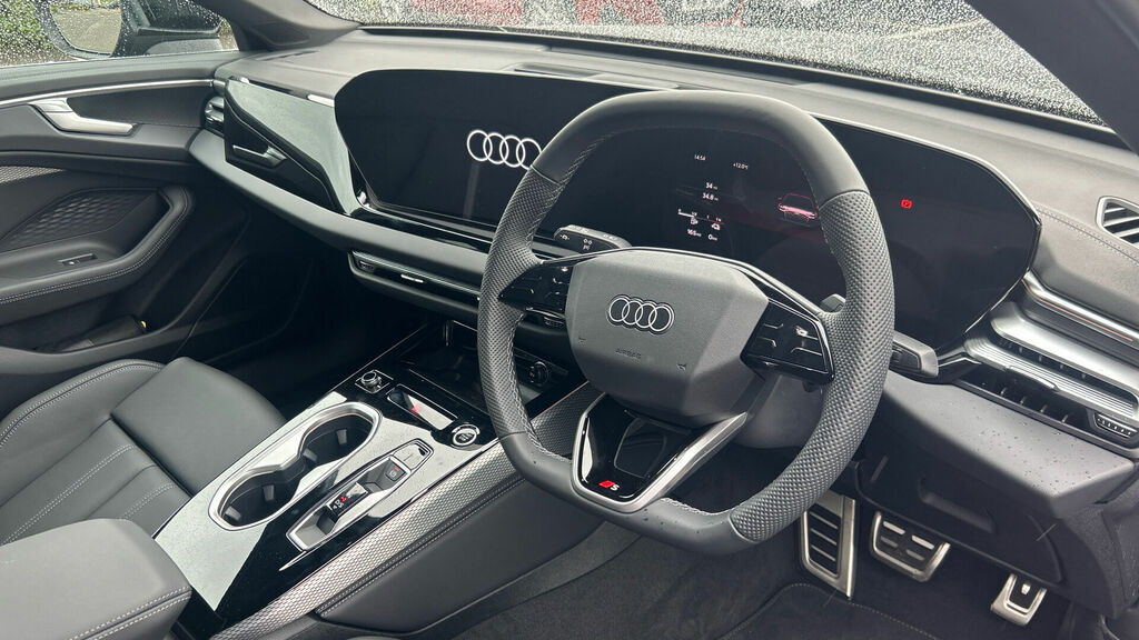 Audi A6 Saloon 2.0 E-hybrid5.9kwh S Line S Tronic Quattro Euro 6 KY26BZC Black #6