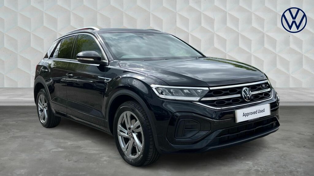 Volkswagen T-Roc Tsi R-line Euro 6 5-Door WP22HNF Black
