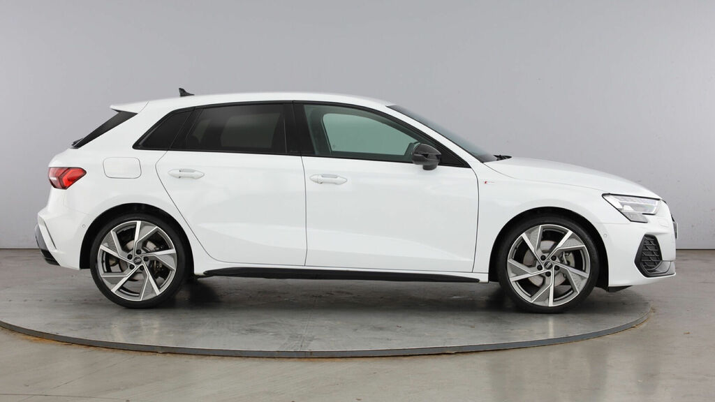 Audi A3 Tfsi Black Edition Sportback S Tronic Euro 6 5-Doo DC25WYX White #4