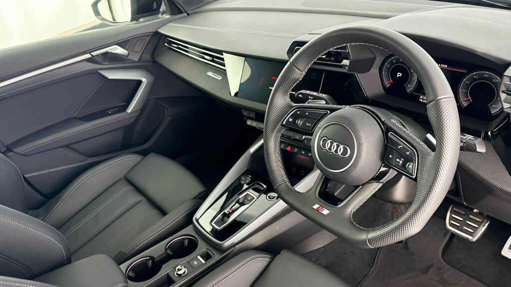 Audi A3 Tfsi Black Edition Sportback S Tronic Euro 6 5-Doo DK75WPP Grey #6
