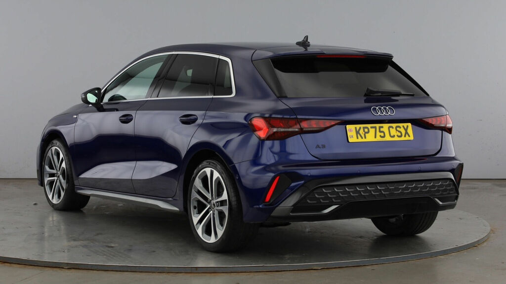 Audi A3 Tfsi S Line Sportback S Tronic Euro 6 5-Door KP75CSX Blue #3
