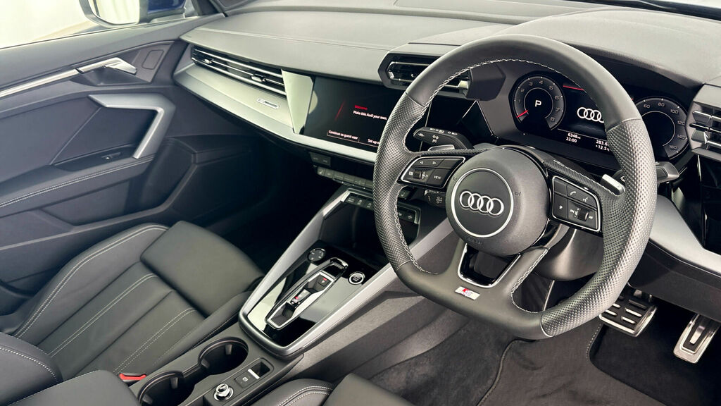 Audi A3 Tfsi S Line Sportback S Tronic Euro 6 5-Door KP75CSX Blue #6