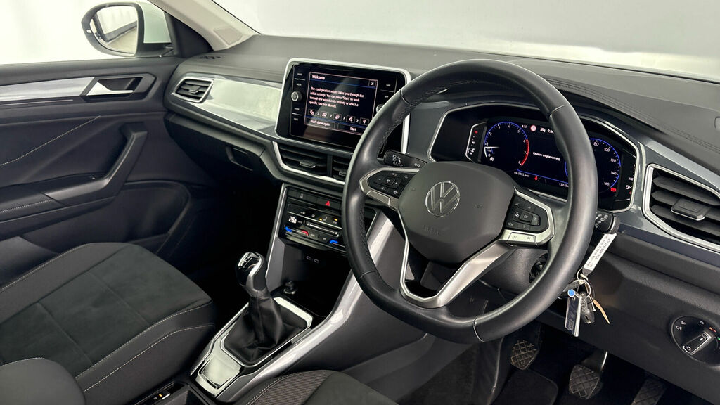 Volkswagen T-Roc Tsi Style Euro 6 5-Door WR22RZM White #6