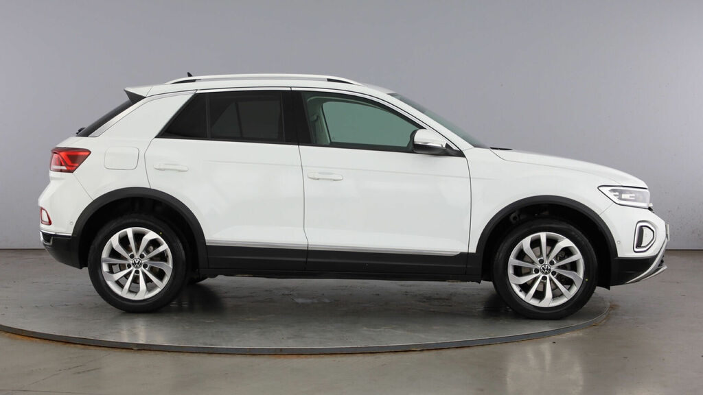 Volkswagen T-Roc Tsi Style Euro 6 5-Door WR22RZM White #4