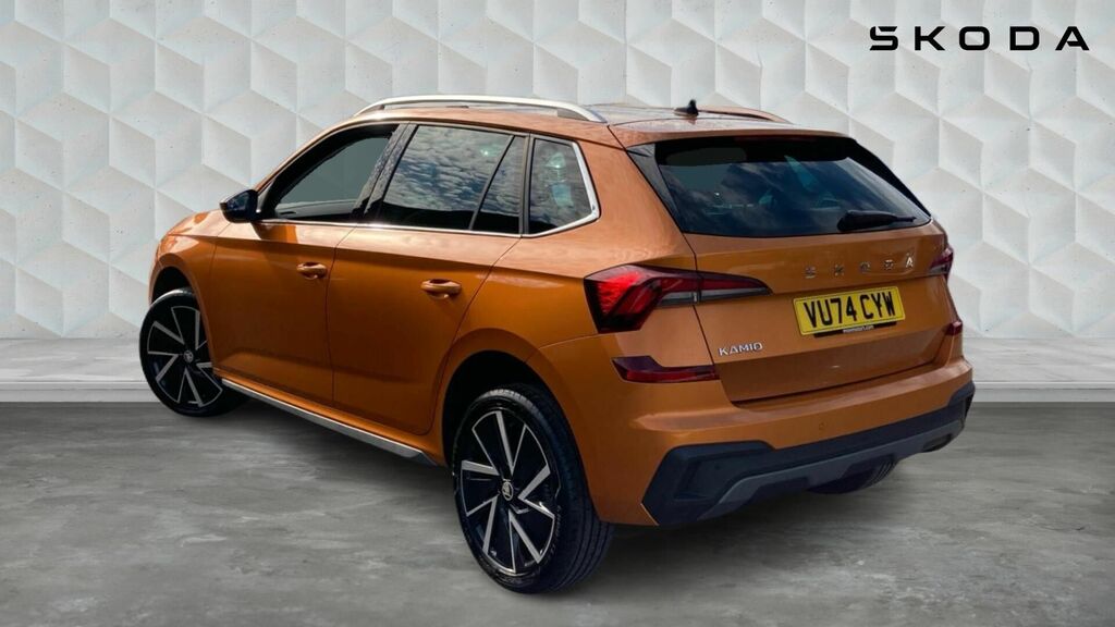 Skoda Kamiq 1.0 Tsi Se L Dsg Euro 6 5-Door VU74CYW Orange #3