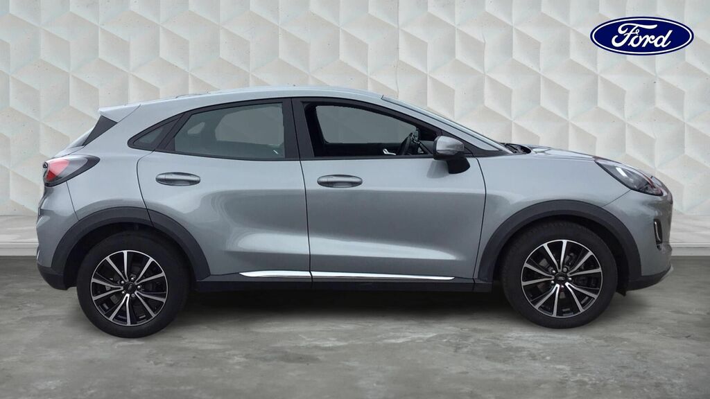Ford Puma 1.0T Ecoboost Mhev Titanium Dct Euro 6 5-Door CJ73JYD Silver #4