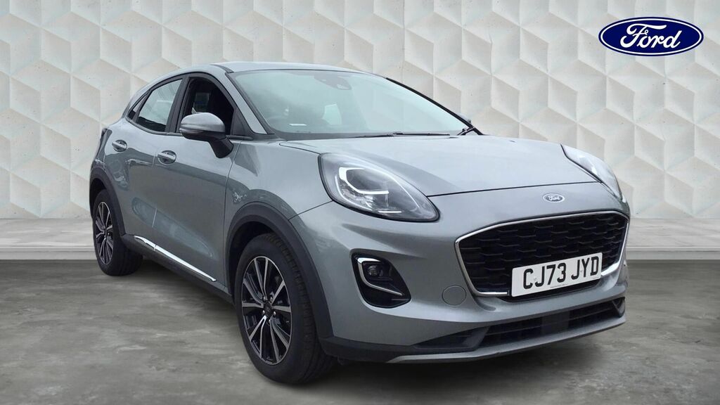 Ford Puma 1.0T Ecoboost Mhev Titanium Dct Euro 6 5-Door CJ73JYD Silver